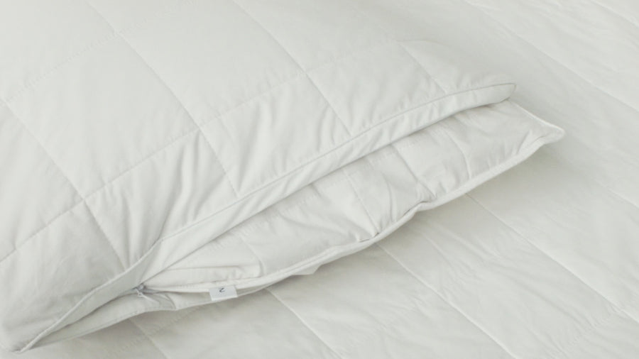 Silk Lined Pillow Protector | Set of two