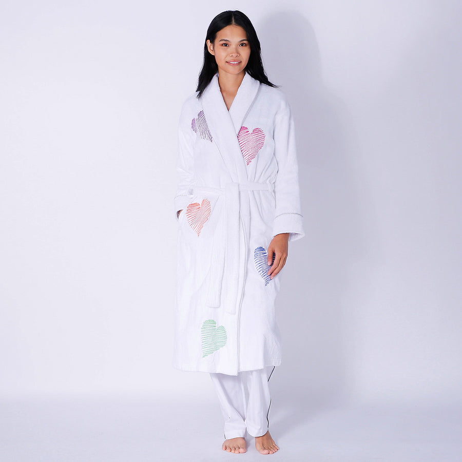 Women’s hearts robe