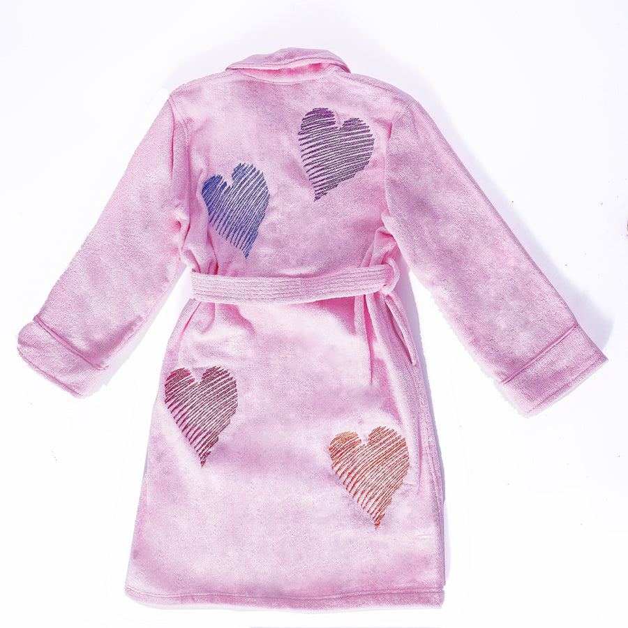 Kids Hearts Robe