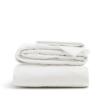 Down alternative bedding bundle in white by SmartSilk