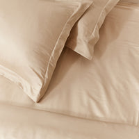 Cotton & Silk Duvet Cover and Shams Set