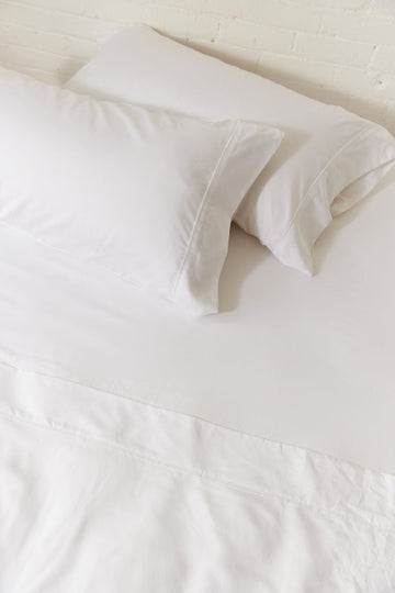 Organic Cotton Fitted and Flat Sheet Set