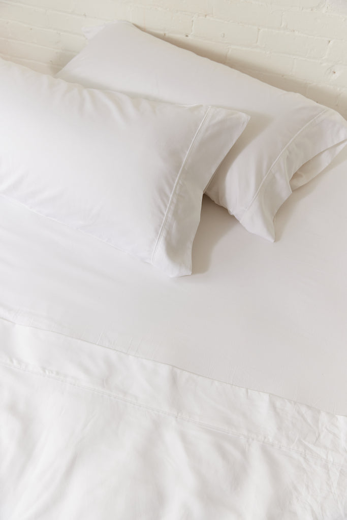 Organic Cotton Flat & Fitted Sheet Set
