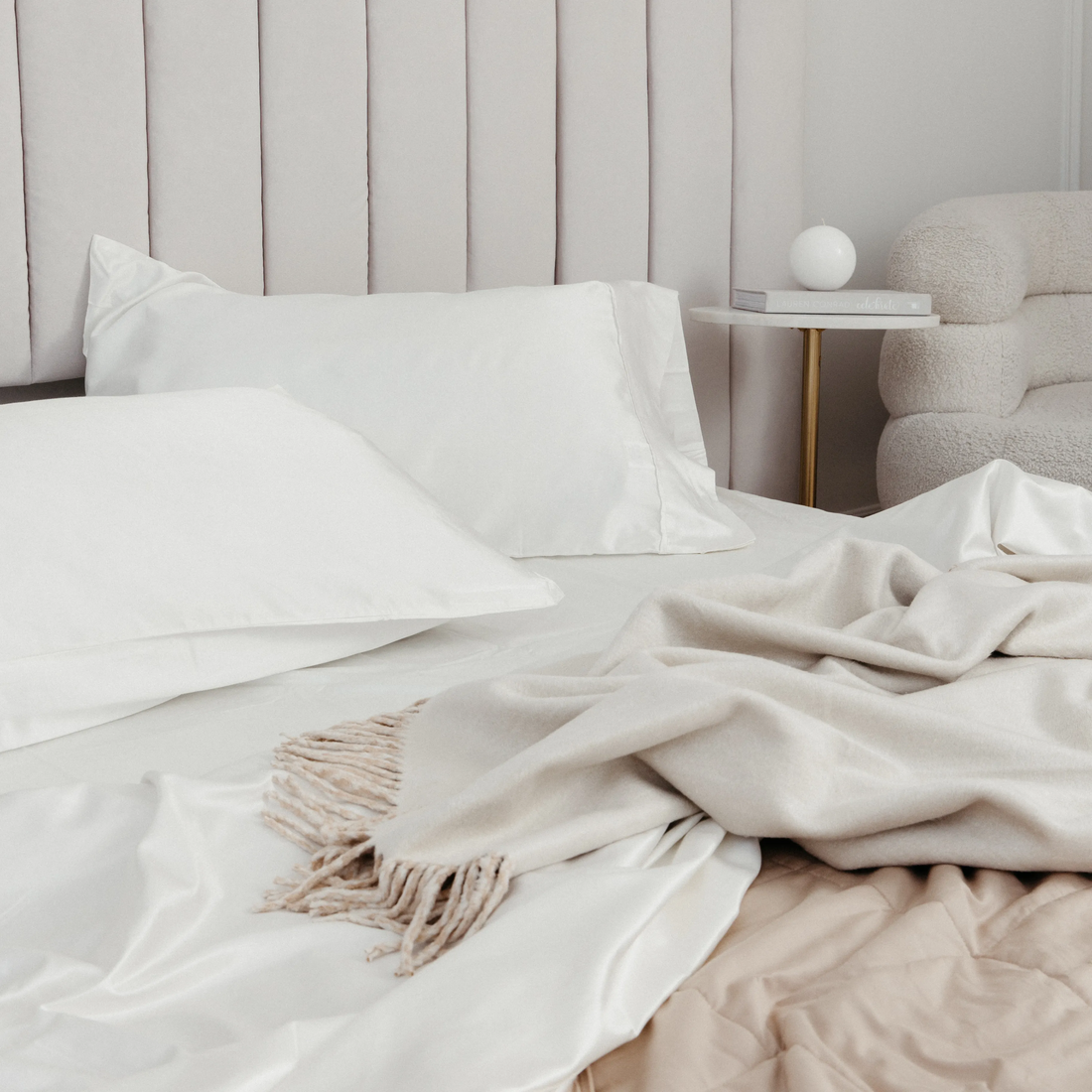 100% Silk Throw Blanket
