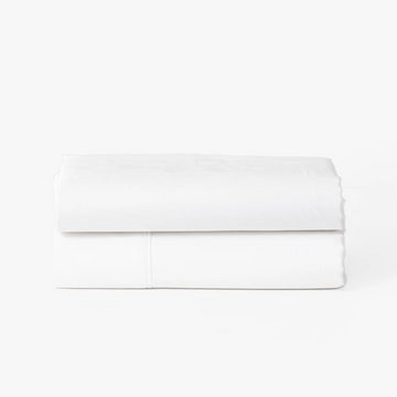 Cotton & Silk Flat and Fitted Sheet Set
